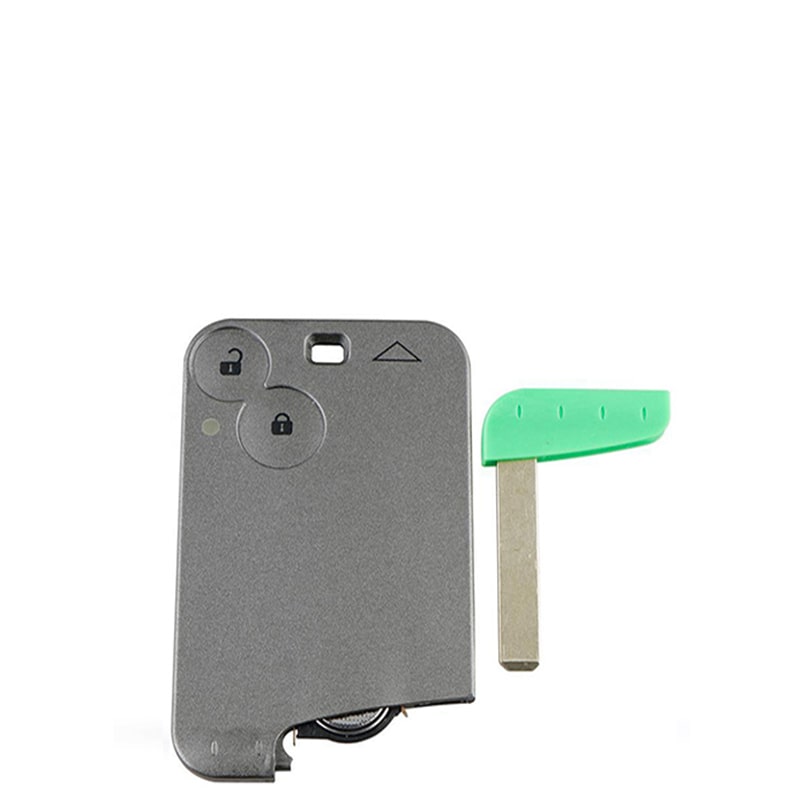 Carte Télécommande Universelle 2 Boutons Pour RENAULT LAGUNA ESPACE , Transpondeur PCF7947A/46 , 433MHZ Sans Logo