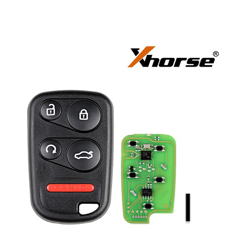 Télécommande Universelle XHORSE 4 Boutons + 1 Bouton – Image 2