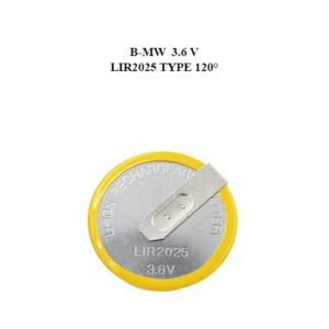 B-MW REMOTE KEY BATTERY 3.6 V LIR2025 TYPE 120