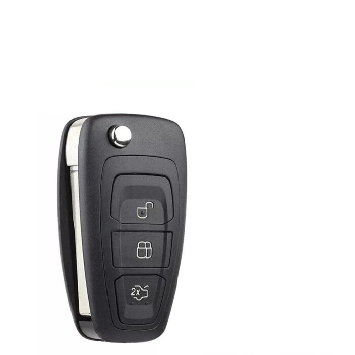 Télécommande à 3 boutons   , 433 Mhz  FSK, Transpondeur 4D63+ / 80 BIT , Pour FORD MONDEO / MAZDA HU101