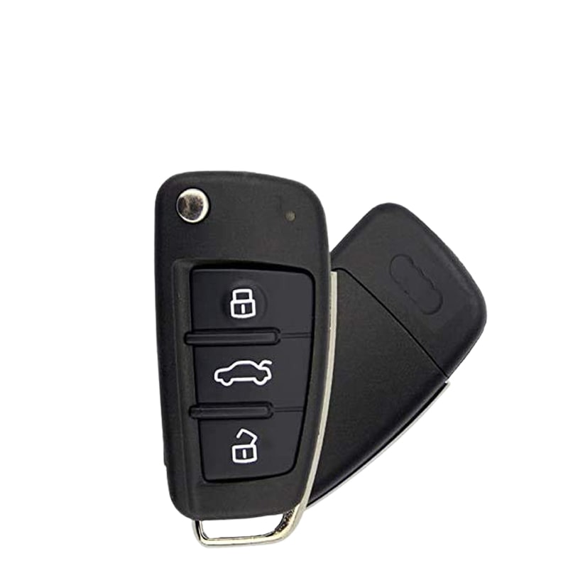 Télécommande à 3 boutons , A-UDI A4L Q5 SMART REMOTE KEY MODEL 754C 315MHZ 8P0837220E/8P0837220G ID48 CHIP,HU66 KEYWAY – Image 2