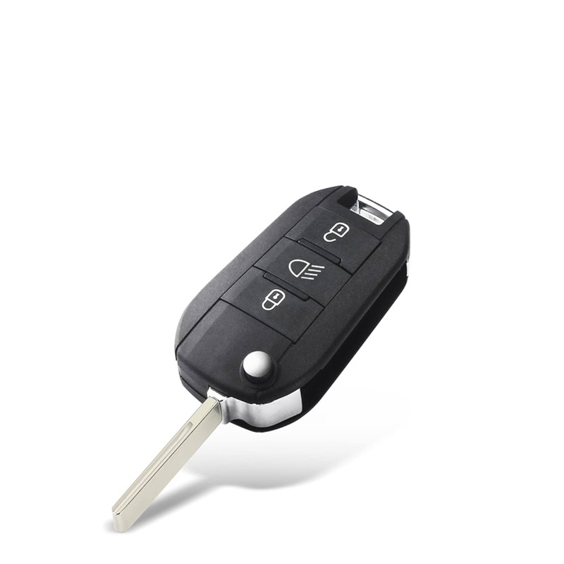 Télécommande à 3 boutons   , 433 Mhz , Transpondeur NCF296xMT / ID4A , Pour C-ITROEN , OPEL,  VAUCHALL, FIAT , JEEP – Image 3