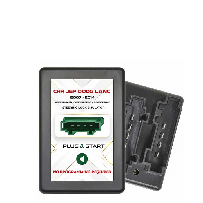EMULATEUR & SIMULATEUR DE VERROUILLAGE DE COLONNE DE VOLANT POUR CHRYSLER – JEEP – DODGE – LANCIA