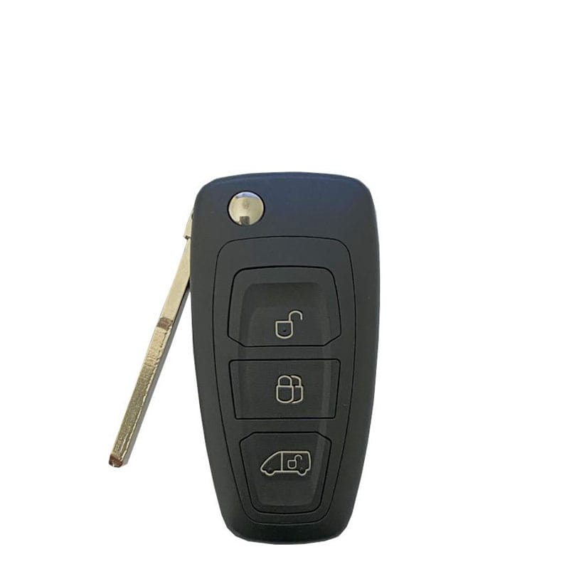 Télécommande à 3 boutons   , 433 Mhz ASK , Transpondeur 4D63 +/80 BIT , Pour FORD – Image 2