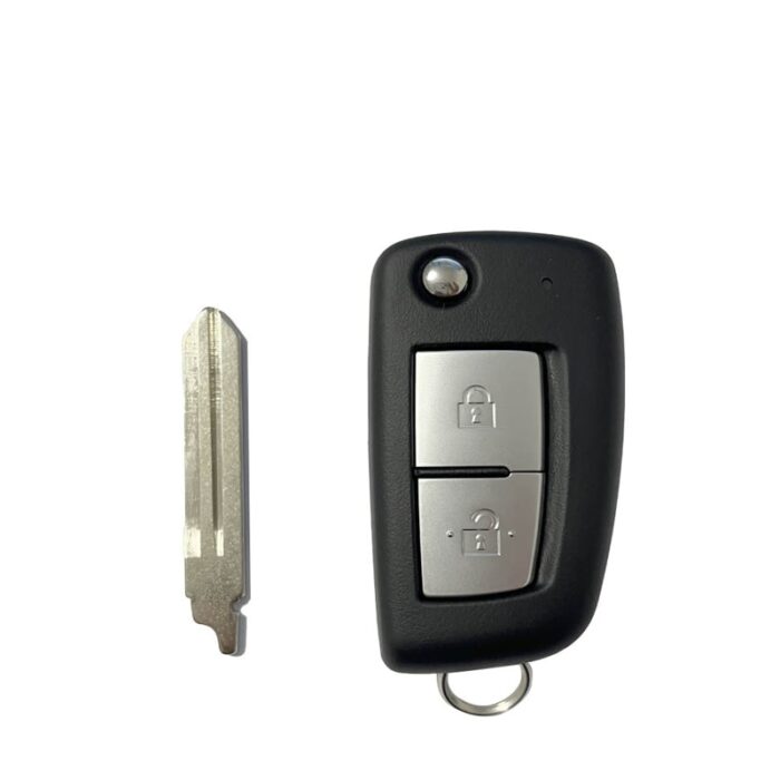 Télécommande à 2 boutons  , 433 Mhz , Transpondeur  PCF7936A / ID46  , Pour NISSAN
