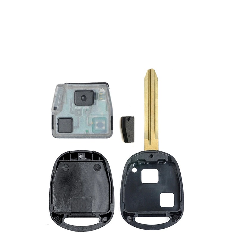 Télécommande à 2 boutons pour Toyota Land Cruiser Prado, avec puce 4D67, fréquence 433MHZ ASK – Image 3
