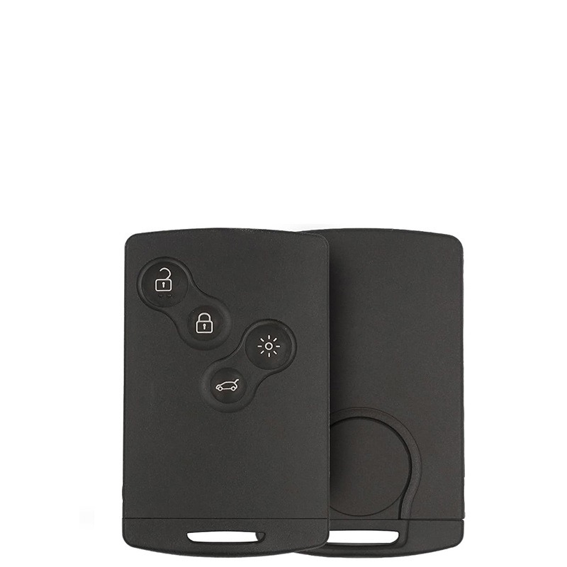Carte Télécommande Universelle 4 Boutons Pour  Renault Megane 3 , Fluence, Laguna 3, Scenic  , 433Mhz, Transpondeur PCF7952A / ID46 Sans Logo – Image 2