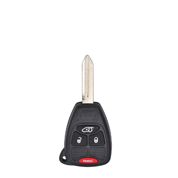 Télécommande à 3 boutons  + 1 boutons, 433 Mhz , Transpondeur PCF7941A / ID46 , Pour C-HRYSLER/D-ODGE/JEEP
