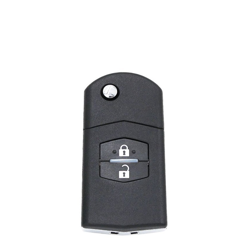 Télécommande à 2 boutons  , 315 Mhz , Transpondeur ( 4D63+ ) il est possible de changer a ( 4D83+)  , Pour FORD / Mazda 3 6 M3 M6 – Image 2