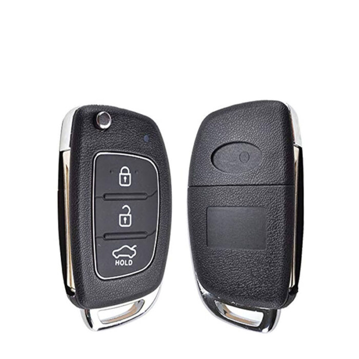 Télécommande à 3 boutons   , 433 Mhz FSK , Transpondeur PCF7936A/ ID46 , Pour HYUNDAI  ACCENT
