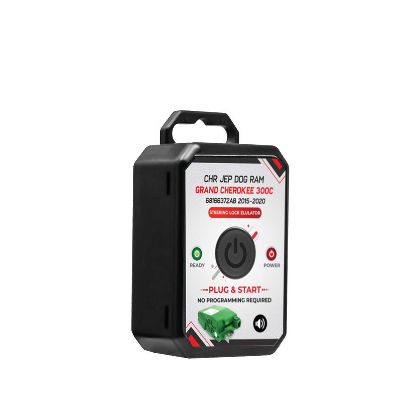 Jeep Emulator – Grand Cherokee Emulator – Chrysler Emulator 2015-2020 STEERING LOCK Emulator Simulator with Original Connector – Image 2