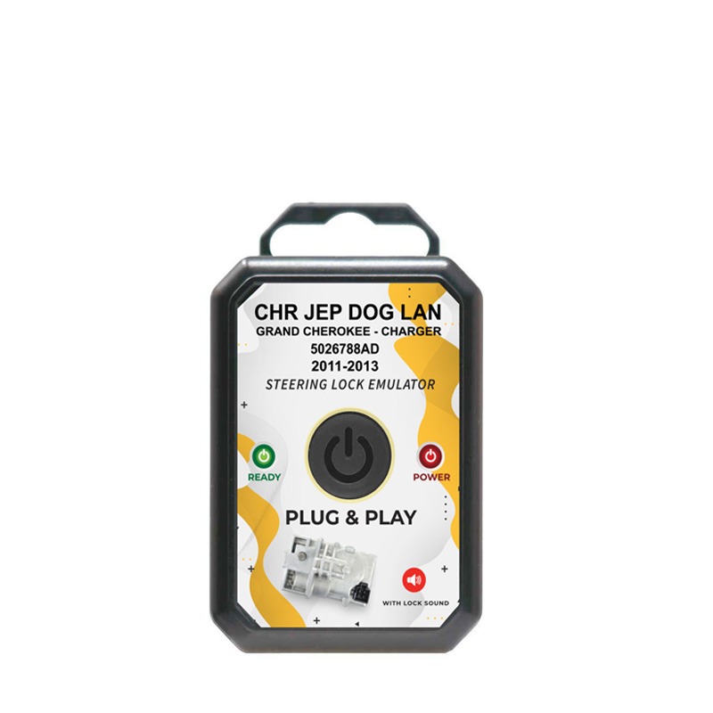 Jeep Grand Cherokee Chrysler Dodge 2011-2013 Steering Lock Emulator Simulator – Image 2