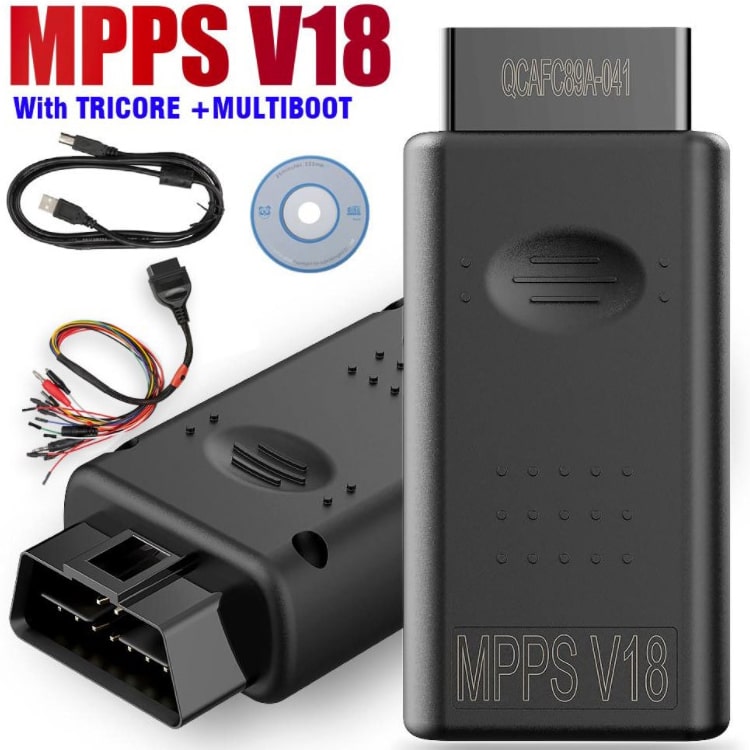 MPPS V18 MAIN + TRICORE + MULTIBOOT avec Breakout Tricore Cable Support Checksum et ECU Recovery Function – Image 2