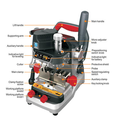 CONDOR DOLPHIN XP-007 MANUAL KEY CUTTING MACHINE – Image 4
