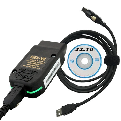 CÂBLE DE DIAGNOSTIC VCDS HEXV2 V22.10