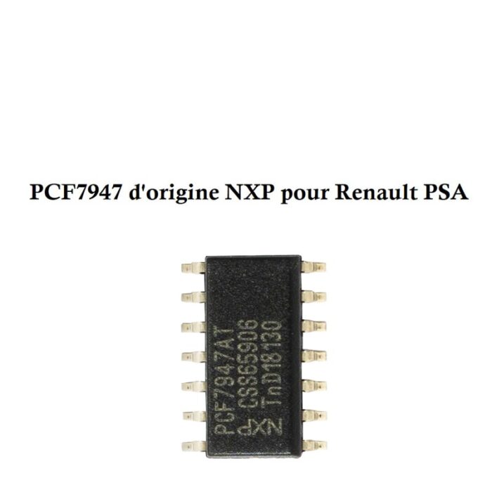 NXP Original PCF7947 Transpondeur pour REN PSA
