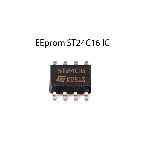 EEPROM ST24C16 IC Protocole de transfert des données bidirectionnel 24C16 eeprom smd ic